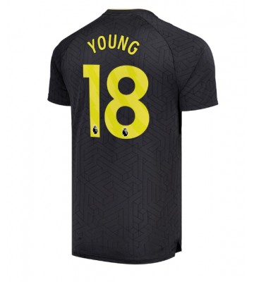 Everton Ashley Young #18 Segunda Equipación 2024-25 Manga Corta